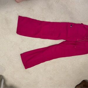 koi Women's Pink Pants scrubs medium TALL